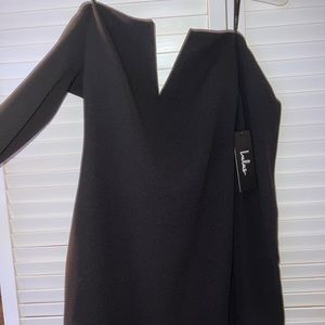 Lulus black mini dress